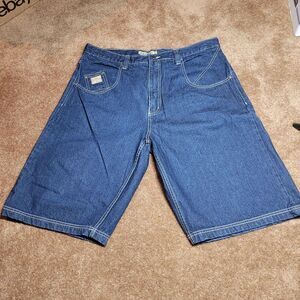 Vintage‎ Jordin  Denim Jean Shorts Men Size 36 Baggy Fit Grundge Hip Hop Skater